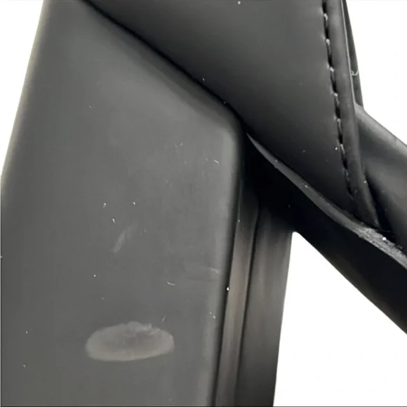 Aldo Black Ankle Strap Platform Pumps Size 8.5 - Picture 9 of 10